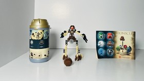 LEGO BIONICLE 8531 Toa Mata Pohatu Complete With Canister And Instructions