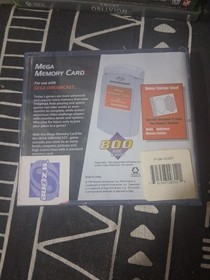 MEGA MEMORY CARD for Sega Dreamcast - 800 Blocks of Memory - BRAND NEW - SEALED