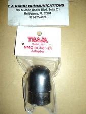 TRAM NMO to 3/8 - 24 ANTENNA Mount Model# 1295 .. - 3/8-24 NMO to CB Adaptor NEW