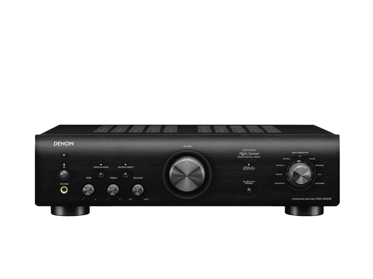 Denon PMA-600NE amplificador completo negro mercancía B