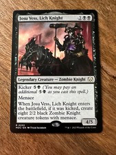 Josu Vess, Lich-Ritter / Josu Vess, Lich Knight - March of the Machine - NM - EN