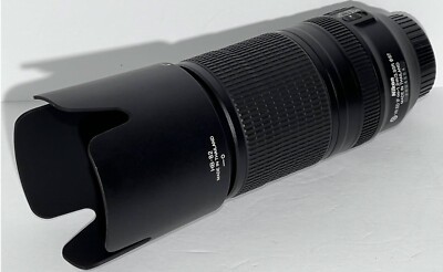 Nikon AF-P NIKKOR 70-300mm f/4.5-5.6E ED VR Lens - Black for