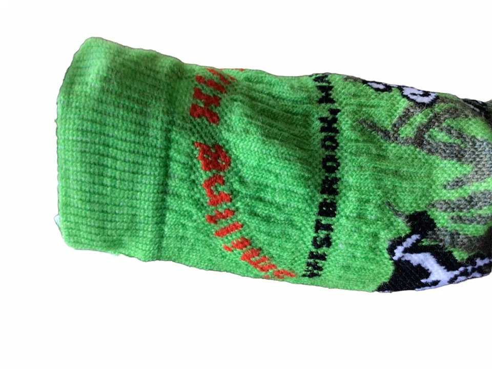 Calcetines de ciclismo de rendimiento Sock Guy Turbowool Smiling Hill Farm Maine L/XL NUEVOS CON ETIQUETAS Foto 4 de 4