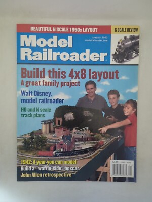 Model Railroader January 2003 Build This 4x8 Layout