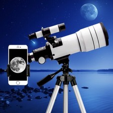 Professional Astronomical Telescope - 75X Magnification 70mm Lens for Moon Watch