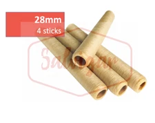 Collagen Casings Dry 28mm / 50ft for stuffing 70 Lb 360 sausages 4 sticks