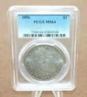 1896 Morgan Dollar PCGS MS64 [062WEJ]