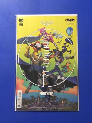 Zero Point Fortnite #1 FCBD Free Comic Book Day Batman Variant Special NM+ 2021