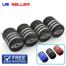 VALVE STEM CAPS WHEEL TIRE  LASER ETCHED ALUMINUM - US SELLER