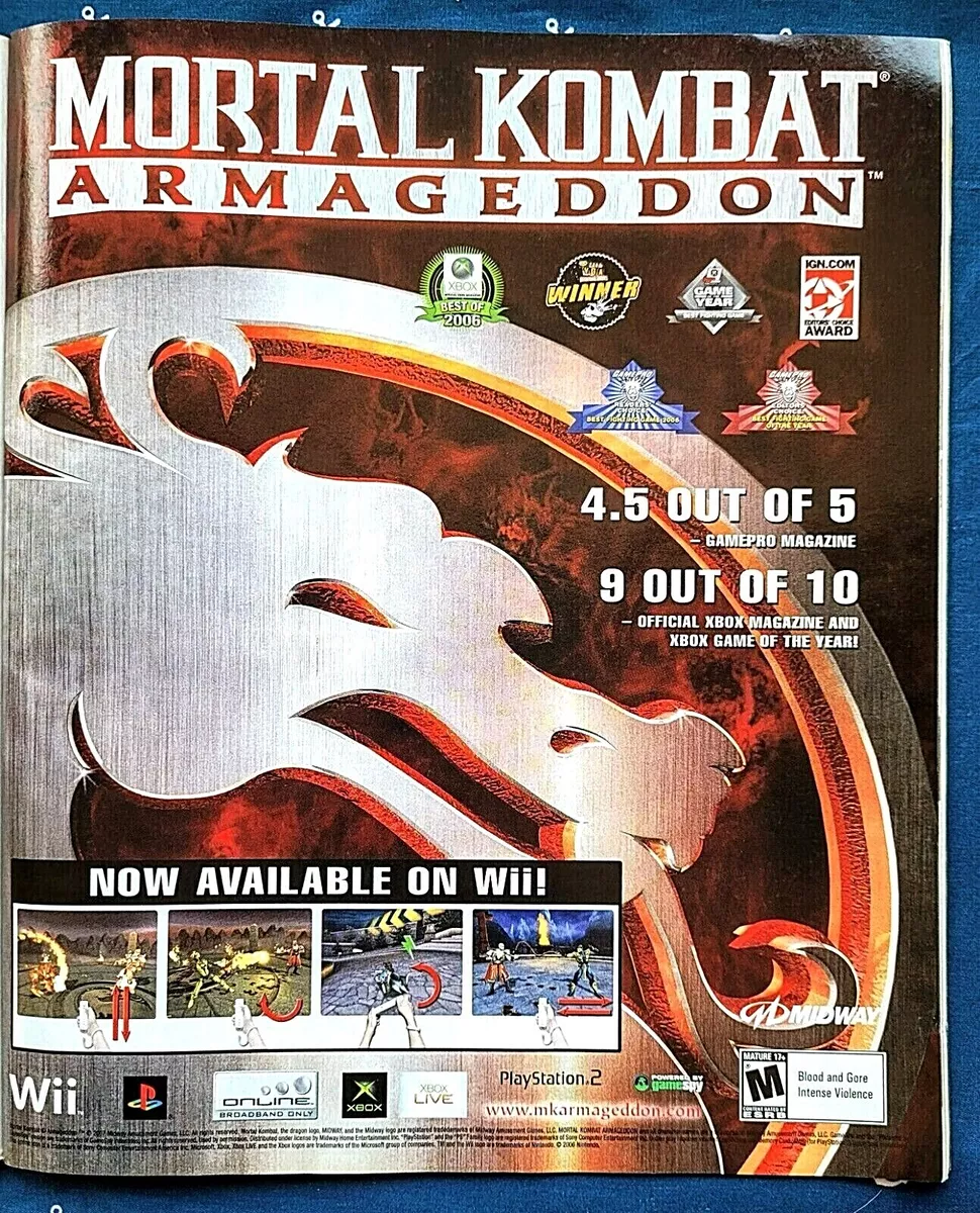 Mortal Kombat Armageddon - Xbox 