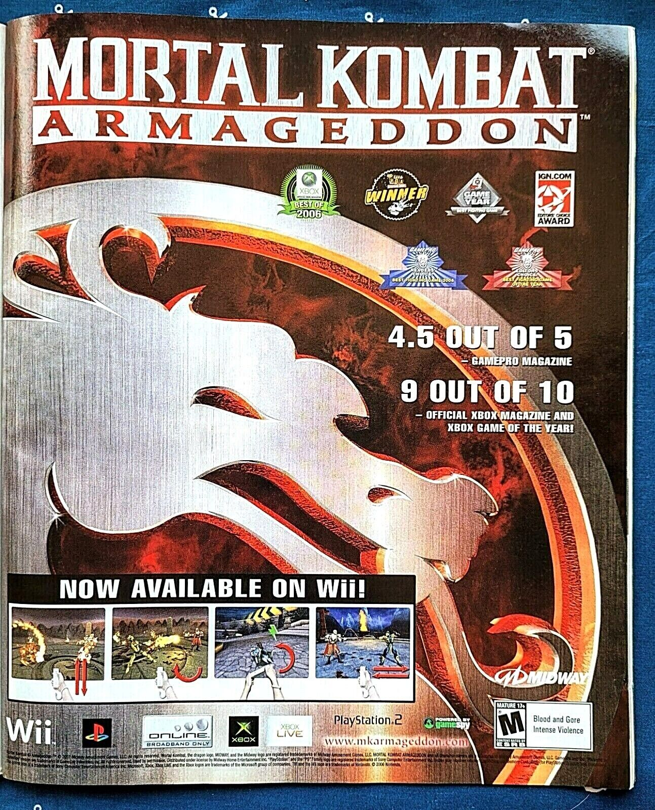 Mortal Kombat: Armageddon Used Xbox Games For Sale Retro