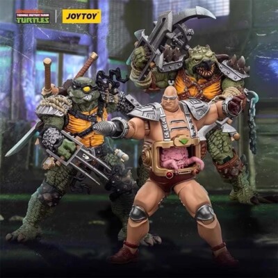 JOYTOY TMNT JT00881 Krang JT01000 Slash JT01017 Tokka 1/18 Anime