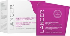 Lancer Skincare Gentle Exfoliating Peel Pads 45 Wipes 7% Lactic Acid + Bakuchiol