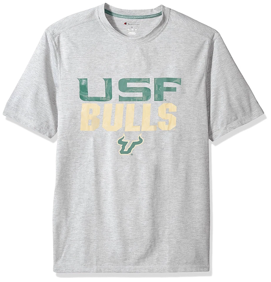 NCAA South Florida Bulls Men's Gray T-Shirt Size Small - Champion Brand - Image 1 of 1