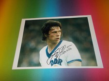Jürgen Sparwasser GDR World Cup 1974 signed autograph autograph 20x28 photo