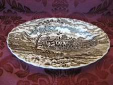 Myott Royal Mail Staffordshire England Relish Dish/Gravy Underplate - Very Nice!