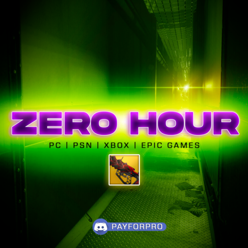 ZERO HOUR PC XBOX PS4/5 EPIC - Picture 1 of 2
