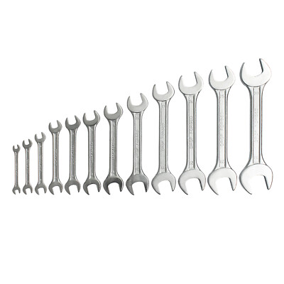 12 teilig Gabelschlüsselsatz 6 - 32mm Maulschlüssel Schlüssel Schrauben Satz Set
