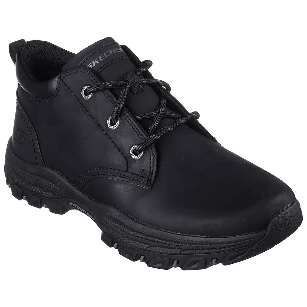 SKETCHERS Men Goga Mat Arch Support Chukka Lace Up Walking Outdoor Boot-sUK  6-13