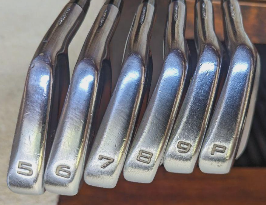 Scratch Golf Iron set 5PW SteelFiber i125 CW S Flex Shaft Karma Grip