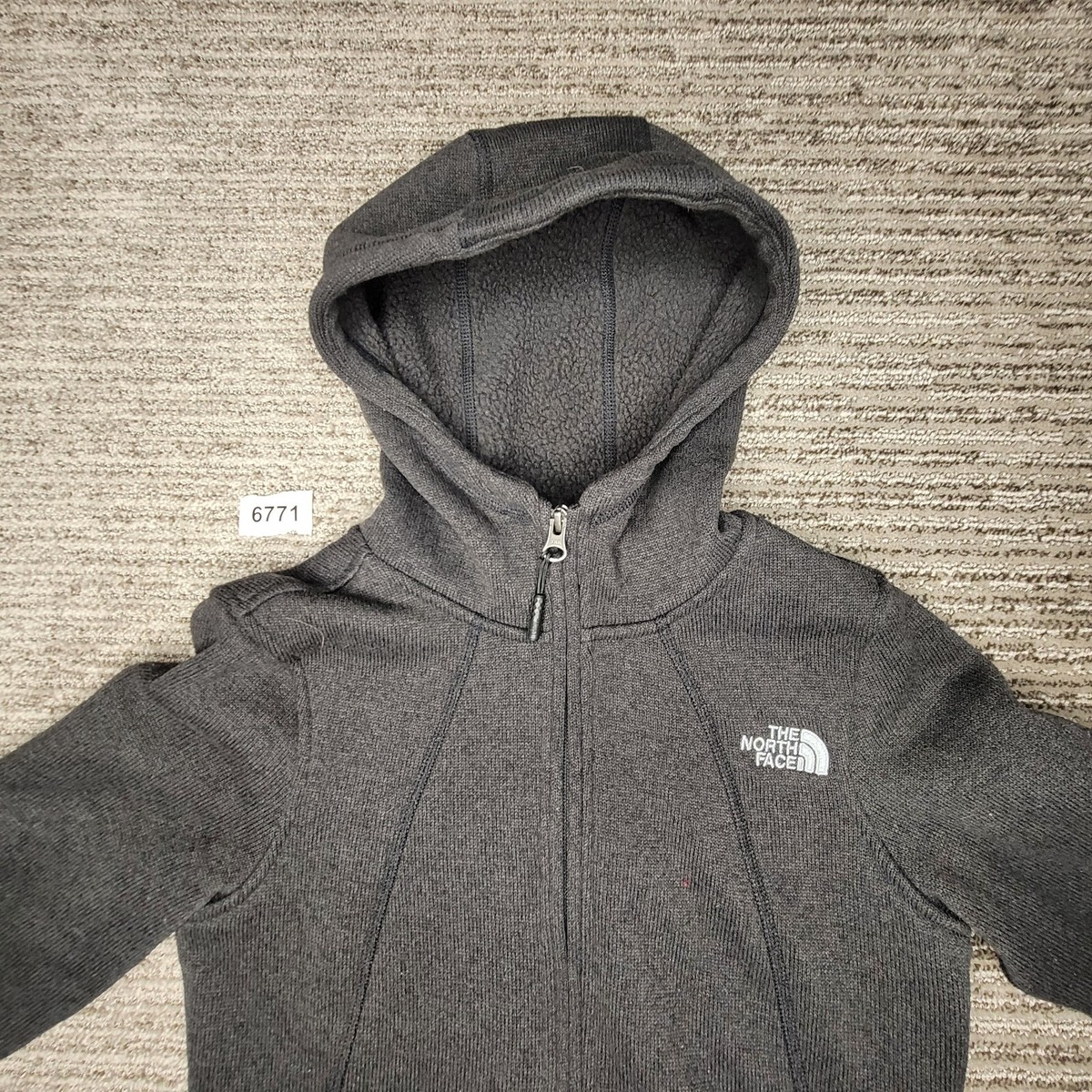 ラッキー The North Face Size S Women Jacket Polartec Full Zip Long Sleeve