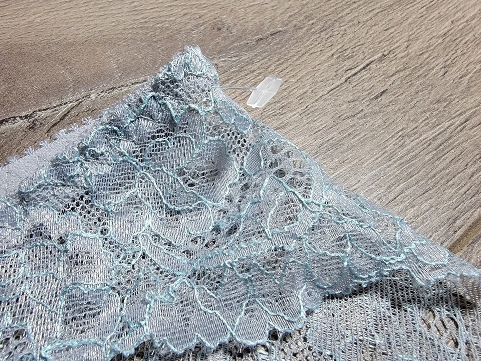 Sexy ropa interior de encaje para mujer Jessica Simpson talla: S color: azul claro MRSP $36 Foto 2 de 4