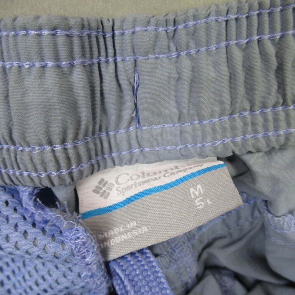 Pantalones Cortos Columbia Niñas Medianos Exterior Azul Informal Bolsillos con Cordón Foto 3 de 4