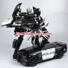 New In Stock Barricade Decepticon XP-15 Action Figure Deformabl Robot Toys 8"