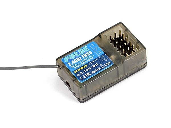 Etronix Pulse FHSS Receiver with Gyro 2.4GHz for ET1132 ET1162G