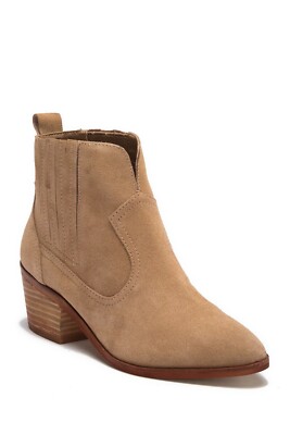 STEVE MADDEN 'Bounty' Western Suede Bootie women's size 6.5 M