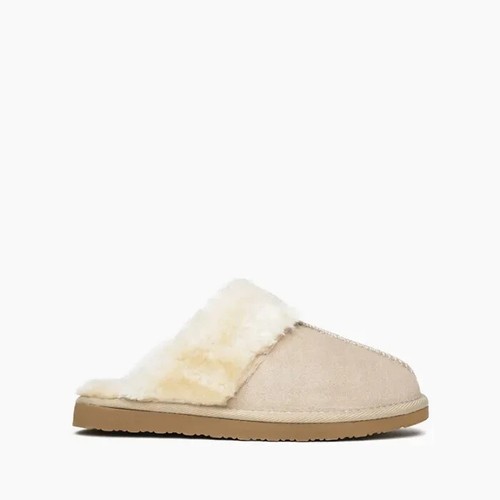 Minnetonka Women's Chesney Cinnamon Slippers, Stone, Full Size - BIG SALE!!!