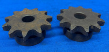 MARTIN ROLLER CHAIN SPROCKET 40BS11  40 CHAIN 11 TEETH 1/2" BORE LOT OF 2 