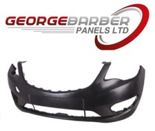 Vauxhall Viva 2015-2019 Front Bumper Smooth Black Insurance Approved
