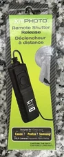 XIT XT60RS DESIGNED FOR CANON WIRED REMOTE CONTROL BLACK New lfd
