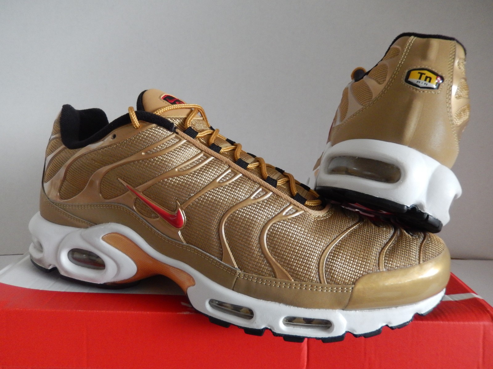 Nike Air Max Plus 3 Iron Man Red Metallic Gold Shoes CK6715-600 - Sepsport