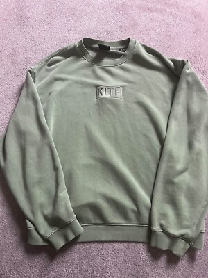 Kith Cable Fleece Nelson Sweatshirt Kith Kith Flight Logo Nelson