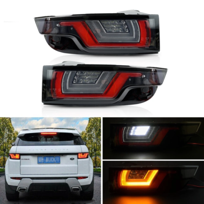 For Range Rover Evoque 12-18 Smoked Dynamic Turn Signal Lamp LED