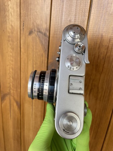 Camera FED 3 N944911 Vintage Camera Soviet Lens: Industar 61 Ld Zebra - Picture 8 of 14
