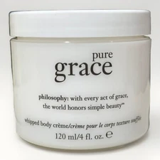 Philosophy  Pure Grace Whipped Body Creme 120ml 4oz New 