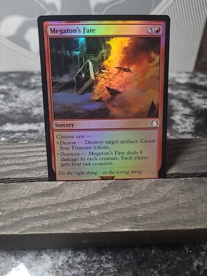 Megaton's Fate R Foil MTG Fallout Nm: English