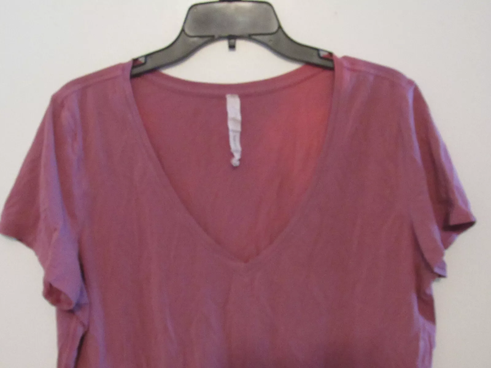 lululemon v neck short sleeve pima cotton activewear shirt