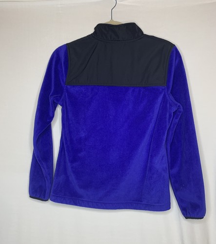 NEW Fila Sport Purple Black Biella Performance Fleece Jacket Full Zip Size L(14) - Picture 3 of 3