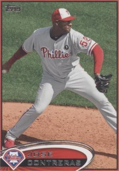 2012 Topps Mini - Jose Contreras #634 - 1 of 1