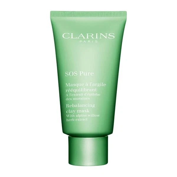 Clarins SOS Pure Rebalancing Clay Mask 75ml | For Oily & Combination Skin - Image 3 of 3