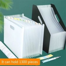13 Pocket A4 Office Expanding File Box Folder Case Bag School Document Organiser