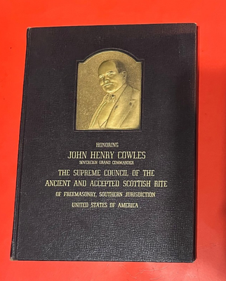 #ad #ad Honoring on His Fiftieth Anniversary as a 33rd Degree Mason John Henry Cowles $25.00