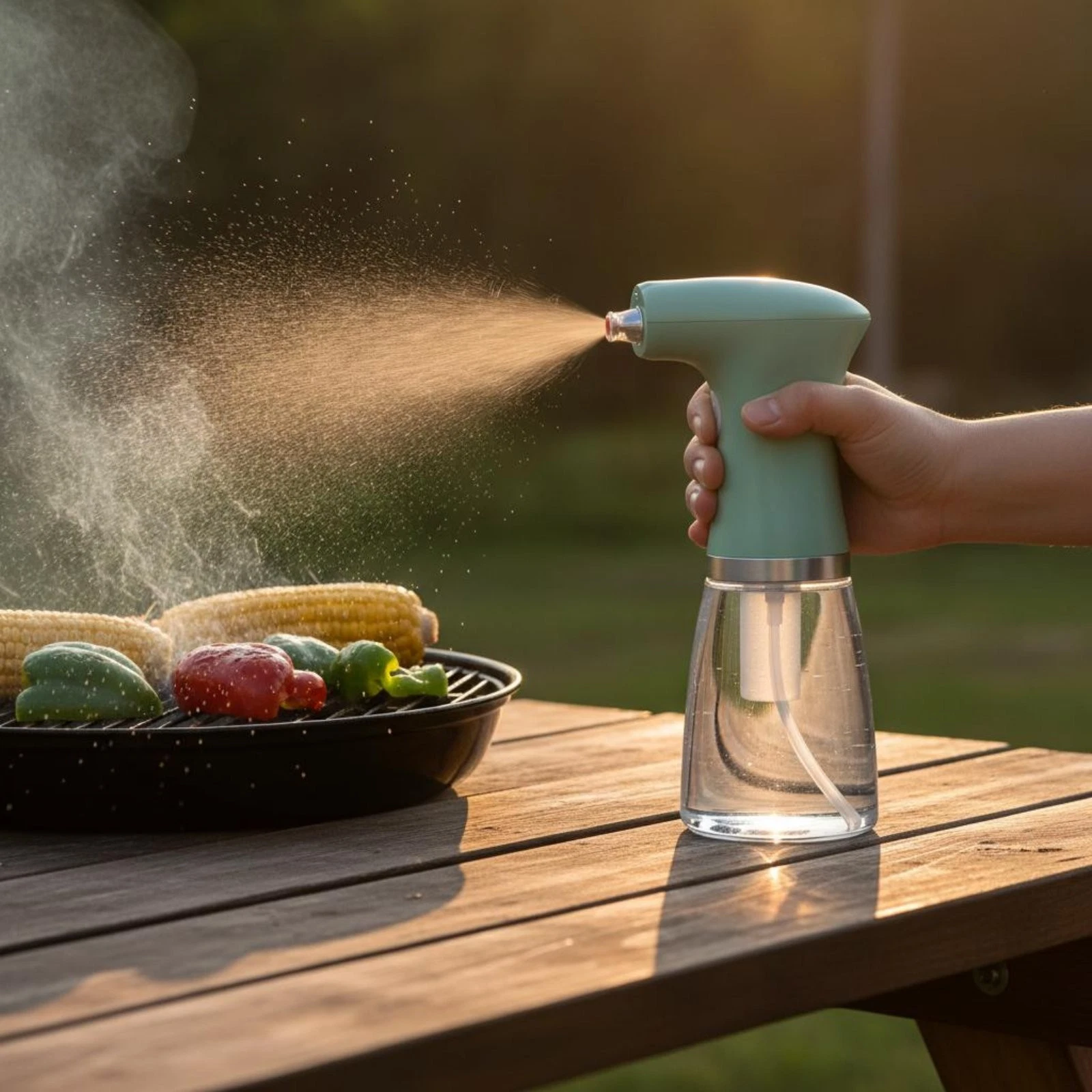 Electric Oil Dispenser Portable Electric Oil Mister Single-Button Function
Opens in a new window or 