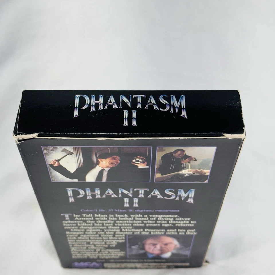 Phantasm II (VHS, 1988) Don Coscarelli Film, Graveyard, Supernatural, Mystery - Image 3 of 4