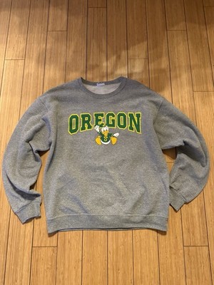 Vintage Oregon Ducks Disney Gray Sweatshirt Crewneck Mens M 