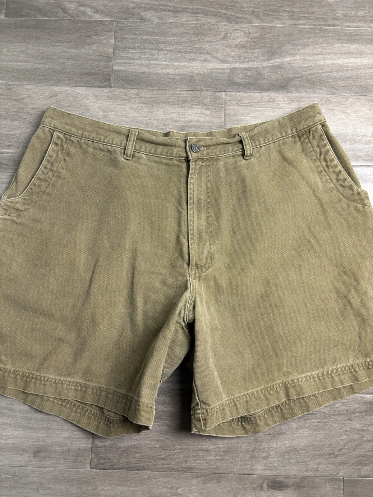 Patagonia Organic Cotton Stand Up Canvas Hiking Shorts Men's Size 40 Hiking